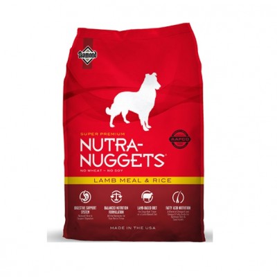 Comida Para Perro Nutra Nuggets Lamb meal & Rice